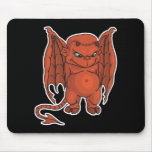 evil winged devil mousepads