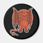 evil winged devil magnets