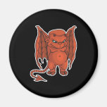 evil winged devil magnets