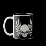 Evil Winged Skull mugs