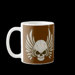 Evil Winged Skull mugs