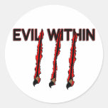 Evil Within Claw Marks Sticker