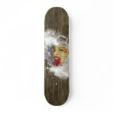 evil wood skateboards