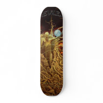 Evile - Infected Nations skate deck skateboards by EaracheRecords Evile - Infected Nations skate deck skateboards