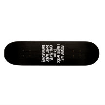 evilplots skate board deck