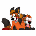 Evin and Izzy Buddies Photo Sculpture
