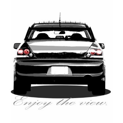 EVO "Enjoy the view." T-shirts by blodisign