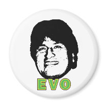 Evo Morales Fridge Magnets