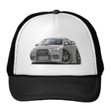 Evo Silver Car Hats