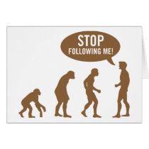 evolution4 greeting cards
