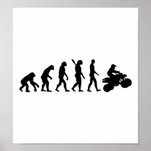 Evolution ATV Quad Racing Posters