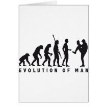 evolution baseball greeting cards