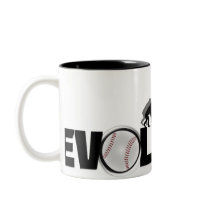 Evolution Baseball Mug