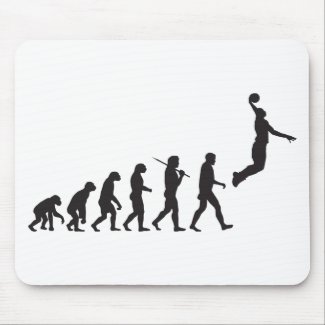 Evolution - Basketball Jump Mouse Pad