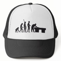 evolution billard trucker hats
