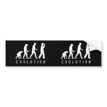 Evolution: Birder bumper stickers