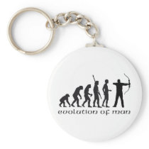evolution bow and arrow key chains