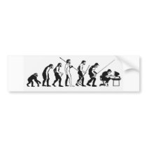 Evolution bumper stickers