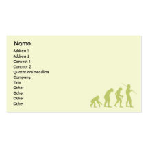 Evolution - Business Business Card Template