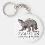 Evolution change can be good! keychains