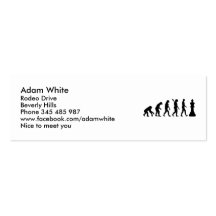 Evolution Chess king Business Card Template