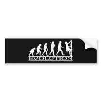 Evolution - Climbing Bumper Sticker