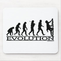 Evolution - Climbing mousepads by Mall4MyLife Evolution - Climbing mousepads