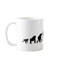 Evolution Curling Coffee Mug