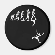 Evolution & Destiny Refrigerator Magnet