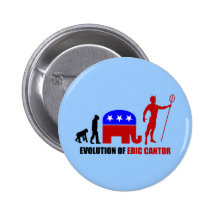 evolution Eric Cantor Button