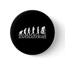 Evolution Female Cyclist Pinback Buttons