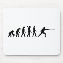 Evolution Fencing Mouse Pad