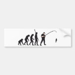 evolution fishing bumper stickers