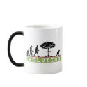 Evolution Funny Evolve mugs