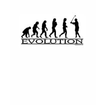 Evolution - Golf- Female t-shirts by Mall4MyLife Evolution - Golf- Female t-shirts