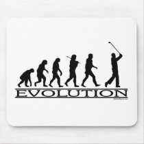 Evolution - Golf - Man mousepads