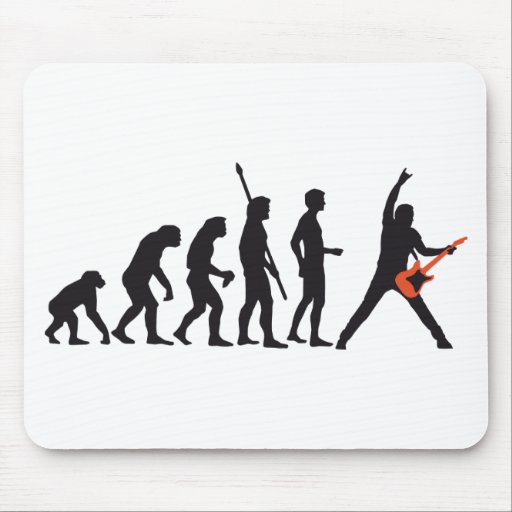 evolution guitar mousepad