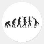 Evolution Gymnastics Round Sticker