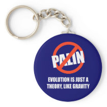 Evolution is just a theory like gravity key chain