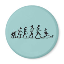 Evolution is Natural Fridge Magnet
