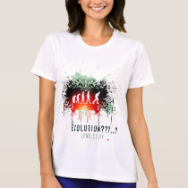 Evolution/Keep Left Performance Fibre t-shirts