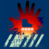 Evolution/Keep Left t-shirts