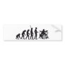 evolution more drummer bumper sticker