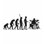 evolution more drummer t-shirts