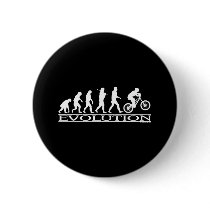Evolution - Mt Biking Pinback Buttons