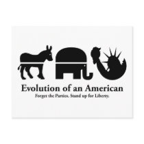 Evolution of an American Post Cards