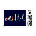 Evolution of Argentinian soccer Argentina futbol Postage Stamp