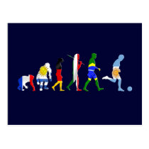 Evolution of Argentinian soccer Argentina futbol postcards