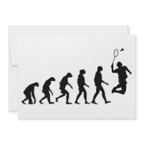 Evolution of Badminton Personalized Invitations