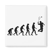 Evolution of Badminton Refrigerator Magnets